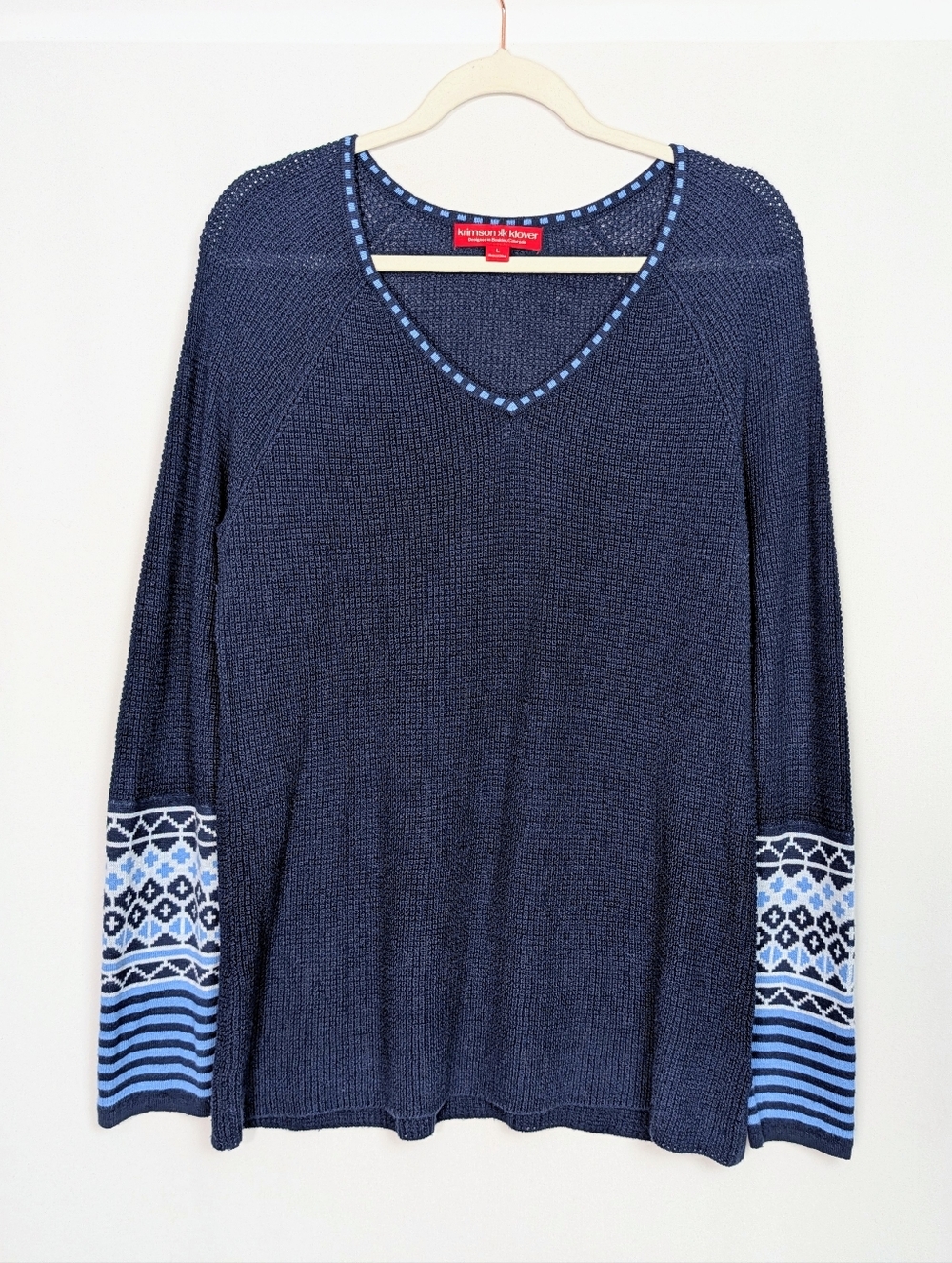 Krimson Klover Tayloe Sweater Merino Wool Silk